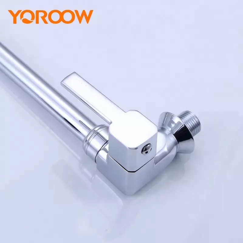 YOROOW China Sanitary Ware Zinc Handle Kitchen Faucet New Design Wall Mounted Pull Out Zinc Body Kitchen Sinks Faucet