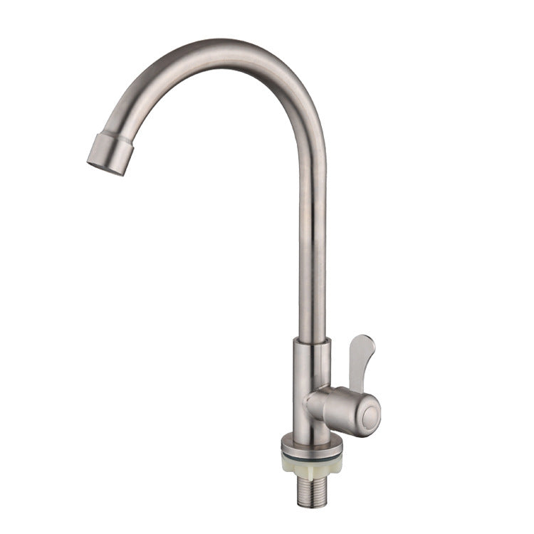 304 steel kitchen faucet countertop installation, cold water single handle bathroom basin faucet manufacturer OEM