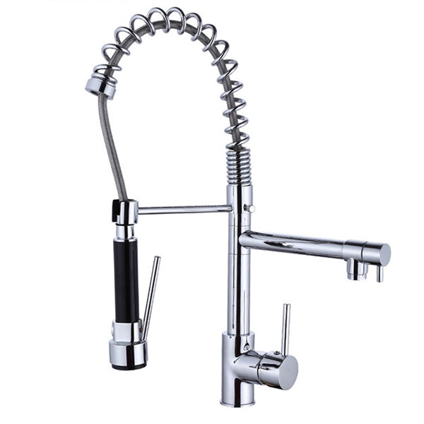 OEM manufacturer of galvanized spring kitchen hot and cold faucet countertop installation