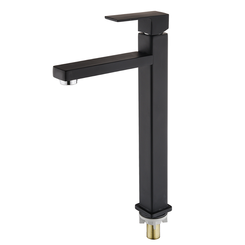 Zinc body faucet deck installation cold water high body single handle bathroom basin faucet manufacturer