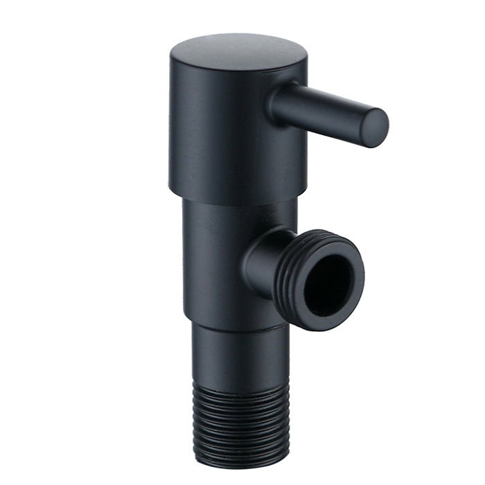 YOROOW Black Stainless Steel Angle Valve