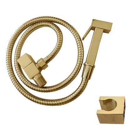 YOROOW Zinc Gold Premium Bidet Sprayer with Holder Hook