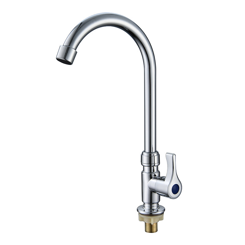 YOROOW Plastic Chrome Plated Single Cold Kitchen Faucet