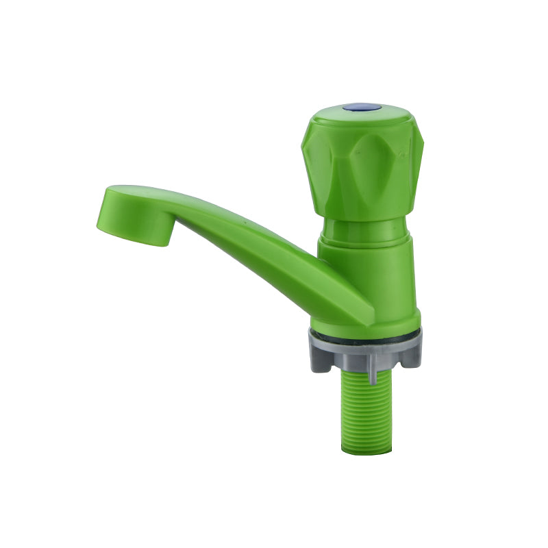 YOROOW Green Single Cold Plastic Basin Faucet