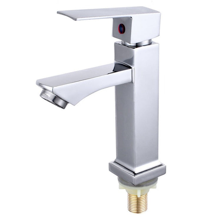 Zinc waterfall basin faucet deck mounted bathroom basin faucet mixer