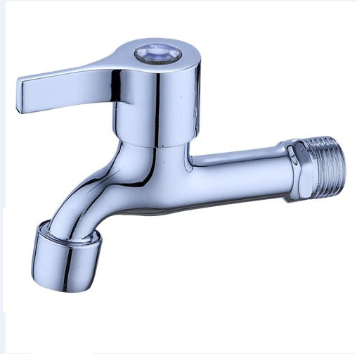 Alloy quick opening control washing machine bathroom garden faucet