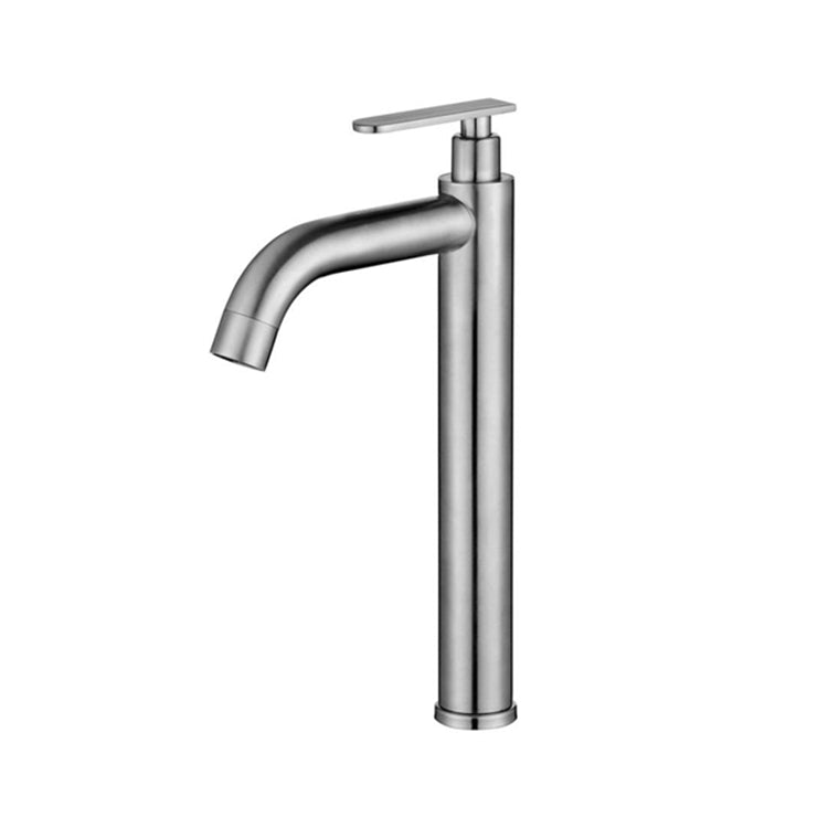 Lavatory Cabinet Stainless Steel Tall Waterfall Bathroom Basin Faucet