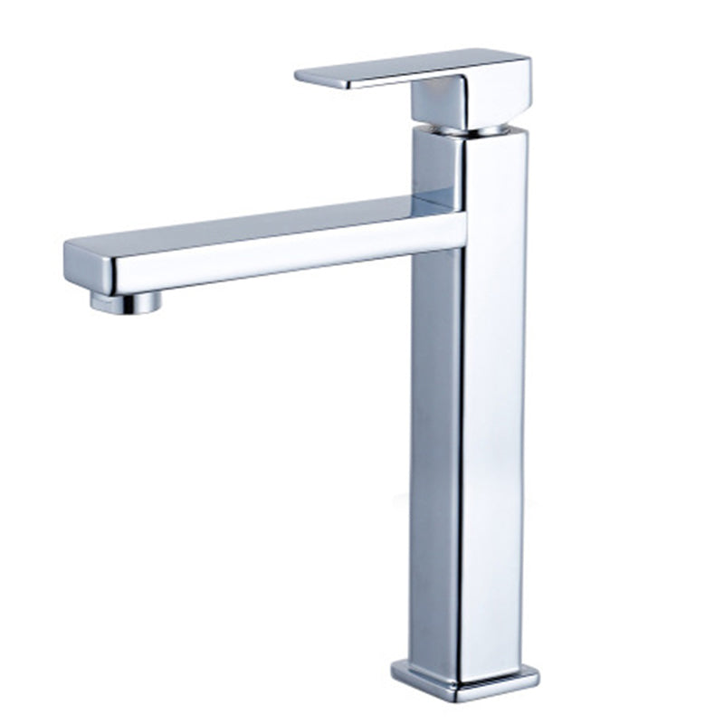 Bathroom Vessel Sink Faucet Modern Zinc Body Basin Faucet Tap Chrome Tall body Single Handle One Hole Lavatory Faucet