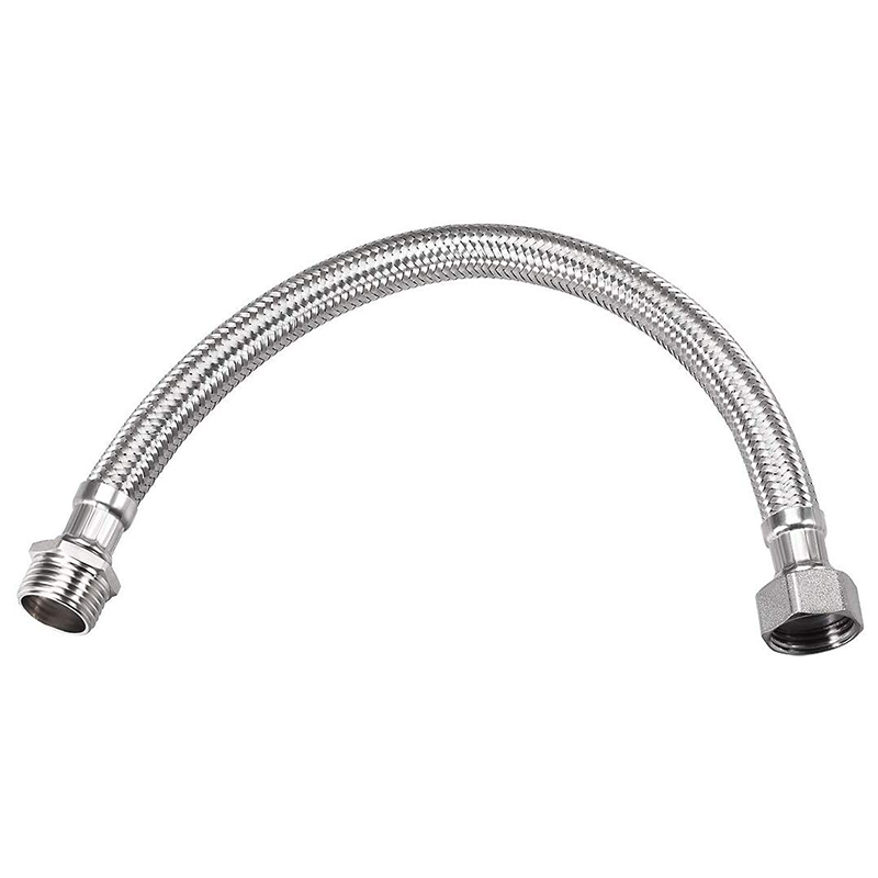 30/50/70/90cm-Stainless Steel Braided Flexible Hose with G1/2 Outside the Wire S.S Nuts *G1/2 S.S Nuts