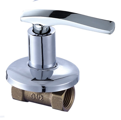 YOROOW Faucet Manufacturer Brass G1/2 Concealed Valve Quick Open Zinc Handle Valve for Bathroom