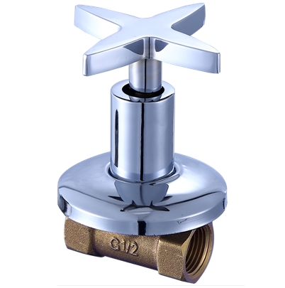 YOROOW Faucet Accessories Water Control in Wall Zinc Handle Brass Concealed Valve
