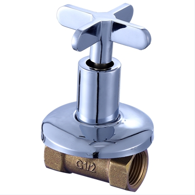 YOROOW Best Quality Faucet Accessories Water Control in Wall Zinc Handle Brass Concealed Valve