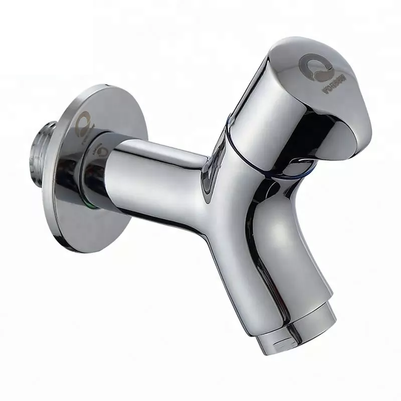 High Quality New Design Bathroom And Basin Wall Mounted Quick Open Water Tap Faucet Good Brass Bibcock