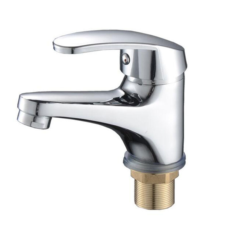 YOROOW Faucet Manufacturer Single Handle Basin Faucet Mixer Deck Mounted Cold and Hot Water Chrome Zinc Body Bathroom Basin Tap