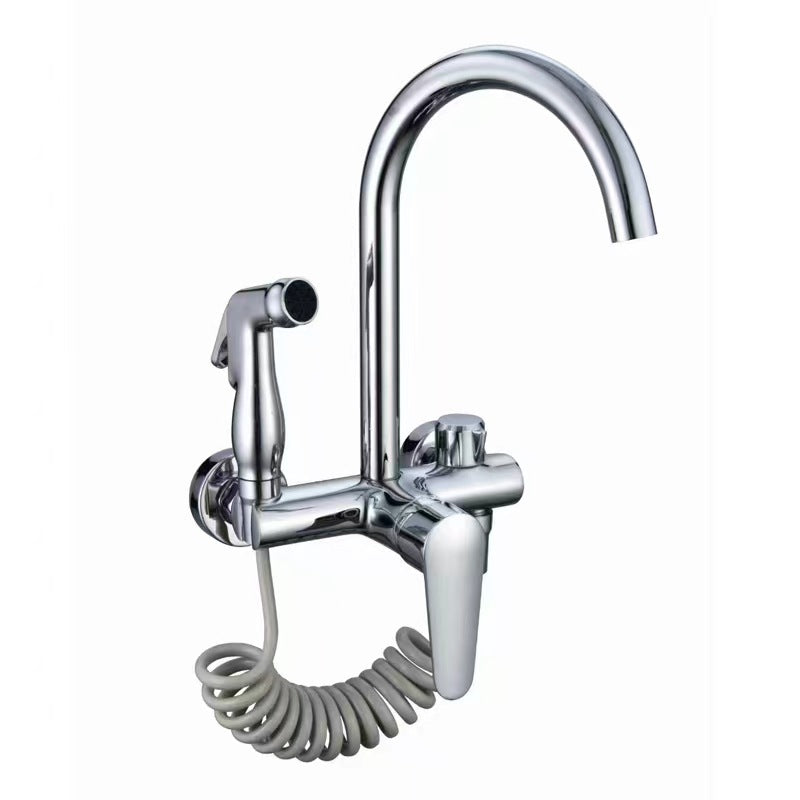YOROOW Faucet Manufacturer Brass Kitchen Faucet with Bidet Sprayer High Pressure Cold and Hot Water Kitchen Water Tap