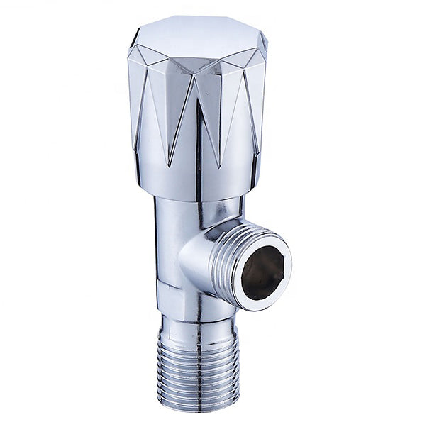 YOROOW Factory Manufacturer Water Tap Control Wall Mounted Bathroom 1/2 Inch 90 Degree Zinc Angle Valve