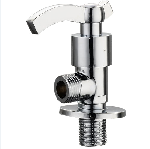 YOROOW China Manufacturer High End Kitchen Faucet Parts Chrome Wall Mounted Brass Angle Ball Valve