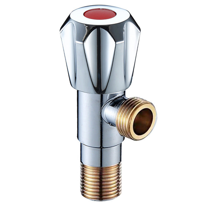 YOROOW Good Quality Water Flow Control Wall Iron Chrome Plated Angle Valve