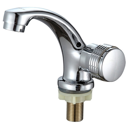 YOROOW Sanitary Ware Zinc Basin Faucet Polishing Chromed Cold Water Water Tap for Bathroom&nbsp;