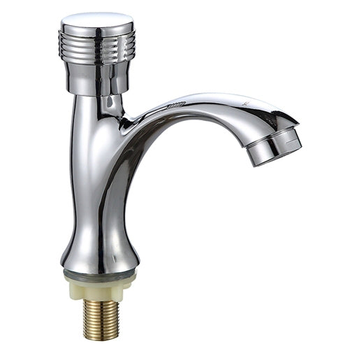 YOROOW Commercial Modern Bathroom Sink Washing Tap Pull Out Waterfall Spout Single Cold Round Handle Zinc Alloy Antique Basin Faucet