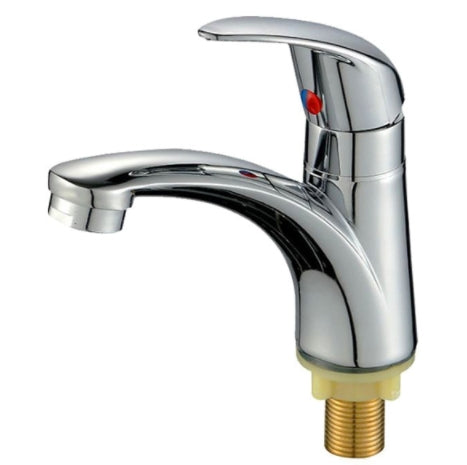 YOROOW Good quality Chrome Polished Deck Mounted Zinc Handle Zinc Body Basin Faucet Mixer for Bathroom