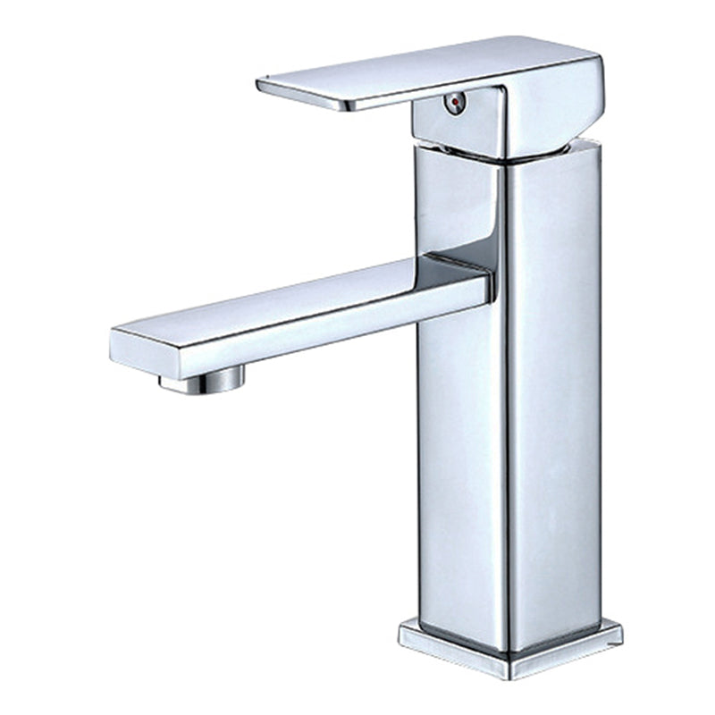 Single Handle 304 Stainless Steel Hot and Cold Water Basin Faucet