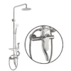 主图_1 Classico cromo moderno in acciaio inox doccia set commerciale casa bagno pressurizzato testa bagno doccia rubinetti