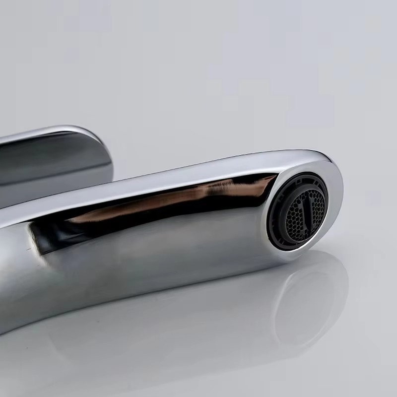 主图_5 Modern Single-Handle Basin Faucet Popular Cupc Sanitary Ware Water Tap for Bathroom & Gym Use Single-Hole Mount