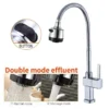 主图_5 Factory Supplier Single Cold Kitchen Faucet Contemporary Zinc Gourmet Water Tap with Deck Mounted Extension Kitchen Sink Taps