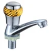 2024122107054810 Grifo monomando de lujo para lavabo de diseño monomando de agua fría con dosificador Acabado de superficie cepillado