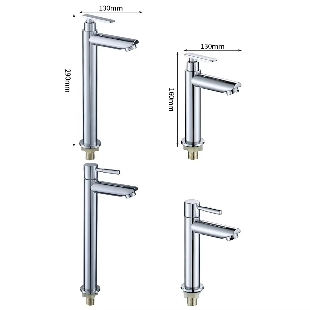 Moderne Eengats Wastafelkraan Thermostatisch & Meterkranen SUS201 Eengats Wastafelkraan Betaalbare Prijs