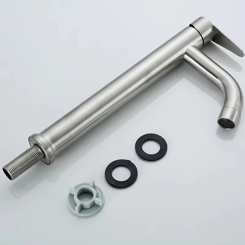2024122107325526 Modern Single-Hole Single-Handle Thermostatic Faucet Metered Bathroom Sink Faucet with Tap for Wash Basin