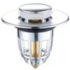 2024122108324775-300x300 Moderno Colador Antiatasco Bullet Core Push Type Bathroom Sink Stopper Pop Drain Plug Brown Box Faucet Accessory