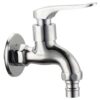 Robinet à bec en alliage de fonte à bon prix Robinet mural en laiton chromé Produit de qualité pour accessoires de robinetterie d'eau
