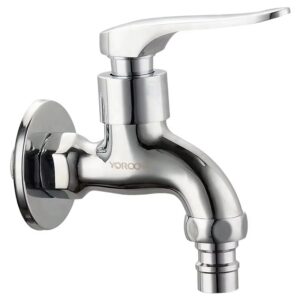 Robinet à bec en alliage de fonte à bon prix Robinet mural en laiton chromé Produit de qualité pour accessoires de robinetterie d'eau