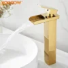 2024122209202590 Golden Single Handle Contemporary Luxury Bathroom Basin Faucet Stainless Steel SinkWashbasin Mixer Faucet