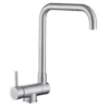 2024122507440611 Buon prezzo rubinetto da cucina in acciaio inox 304 con miscelatore cromato finestra interna rotante creativa finestra pieghevole rubinetto da cucina unico design