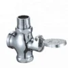 2024122509230527 Weißrussland Hochwertige Chrom Toilettenspülung Ventil Western Toilette Manuelle Spülung Ventil Fuß Schritt Pedal Öffentliche Toilette Accessoire
