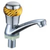 9014A5-832S-150x150 Torneira de lavatório de luxo de um só furo com design de manípulo único Torneira de água fria com função de medição Acabamento em superfície escovada