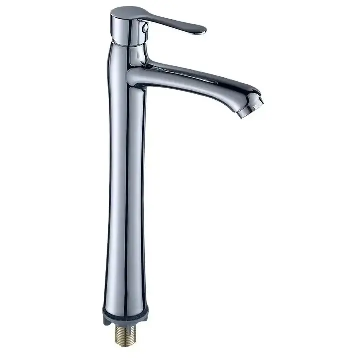 Grifo monomando contemporáneo para lavabo Agua fría Grifo de aleación de zinc Termostático Sanitario Artículos de baño para villas Fabricado en cerámica