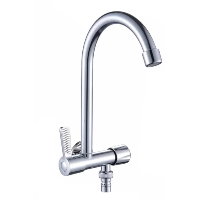 Fabrikdirektverkauf Wandmontierte einzelne kalte Küchenarmatur Premium Modern Tap Küchenarmatur