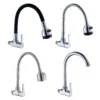 主图_2 Nuovo arrivo Moderno Cromo Zinco Singolo Acqua Fredda Rubinetto Cucina Singolo Foro Singolo Maniglia Rubinetto Beccuccio Girevole Rubinetto Cucina