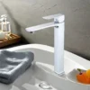 主图_3 Moderno rubinetto del lavabo dell'acqua fredda a una maniglia Rubinetto di vanità a un foro per il bagno o la casa per la sala Rubinetto dell'acqua dosato