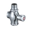 主图_1 Ampiamente usato Manuallollet Chrome Plate Brass Body Single Handle Water Valve Flush Valve Push Button per i servizi igienici pubblici