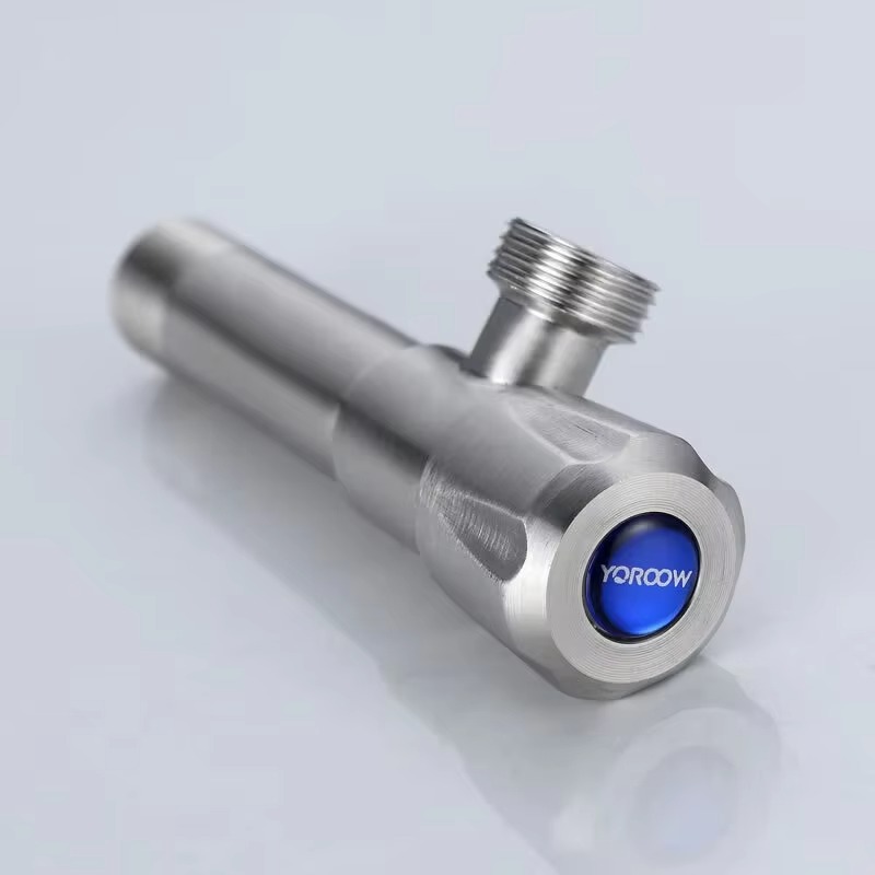 主图_1 Modern 304 Stainless Steel Lengthened Angle Valve Faucet Accessory Affordably Priced for Home Kitchen and Bathroom Use