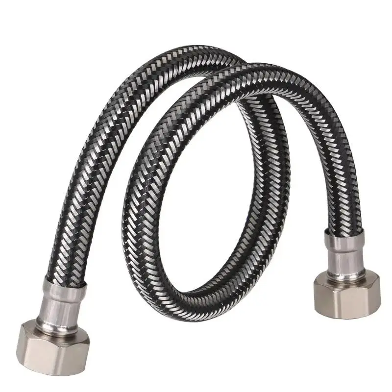 Buona qualità 40cm-100cm EPDM tubo interno doccia 304 acciaio inox tubo flessibile testa doccia palmare per il bagno