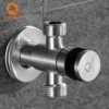 主图_2 SUS 304 roestvrij staal 1-inch hoek ventiel modern design duurzaam 2-uit kraan accessoires voor keuken en badkamer toilet