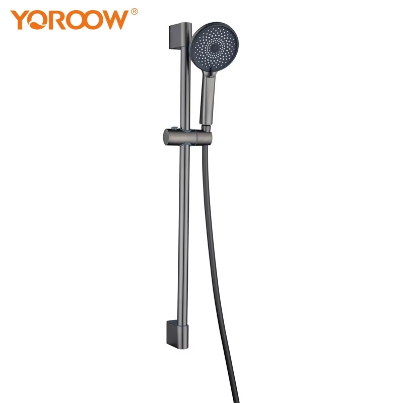 Design moderno 201 in acciaio inox cascata doccia titolare palmare risparmio idrico asta di sollevamento quadrato per rubinetti doccia bagno