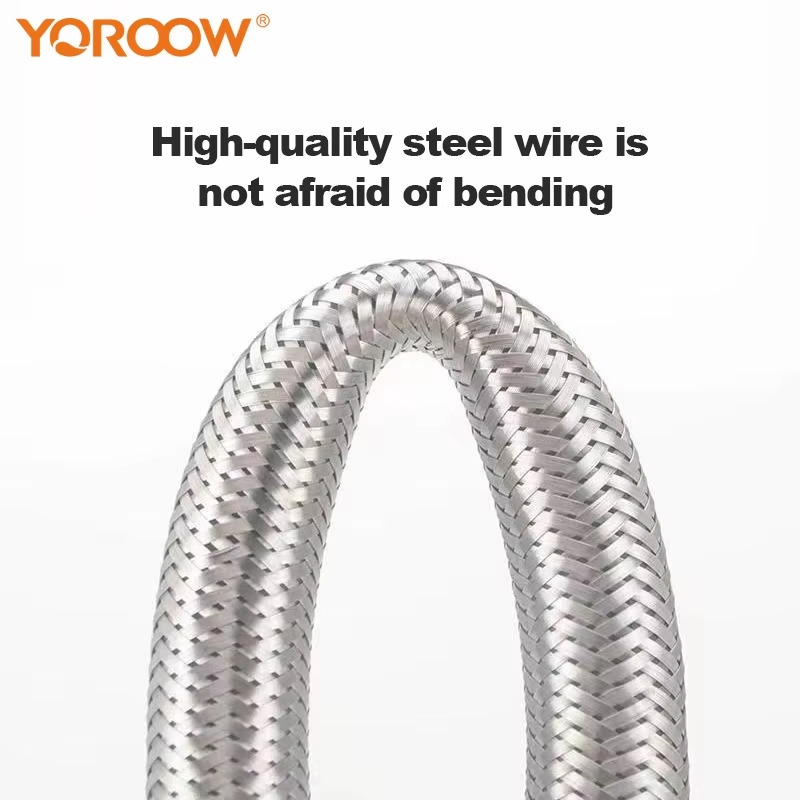 主图_3 High quality EPDM inner tube shower hose 304 stainless steel hose flexible handheld shower head hose for bathroom