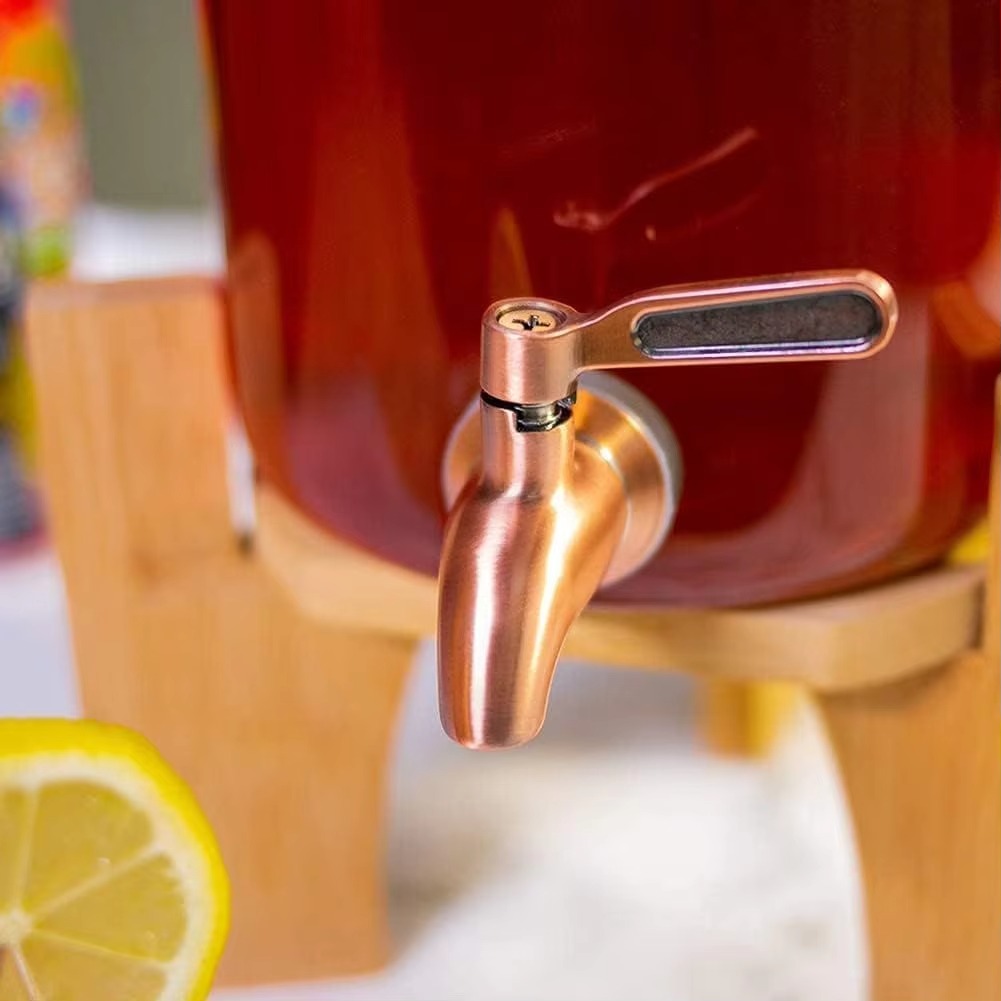 主图_3 Современный Металл Нержавеющая Сталь Пивной Кран Рычаг Полированный Хром Отделка Сок Кран Многофункциональный Пивная Бочка Кран